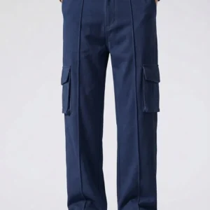 Navy Blue Cargo Trouser